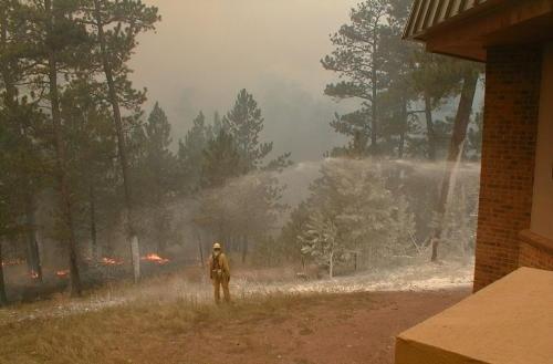 Jasper Fire, Jewel Cave National Monument, August 2000