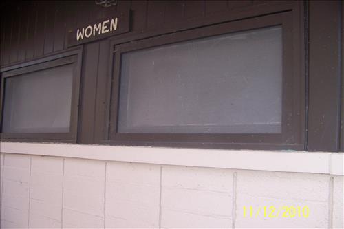 Replace roof and Windows on Oak Ridge Comfort Station at Prince William Forest Park in November 2010