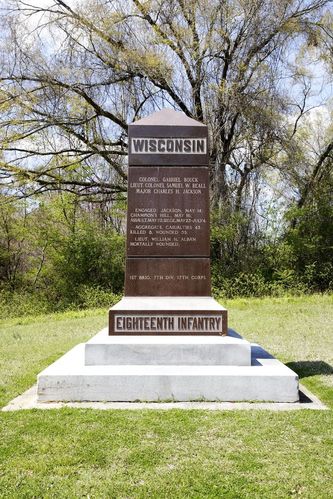 18th Wisconsin Infantry Monument