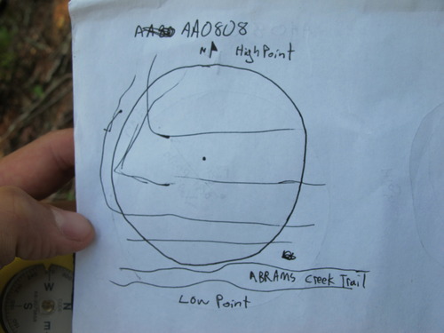 GRSM Accuracy Assessment. Plot Code: GRSM_AA_0808_7