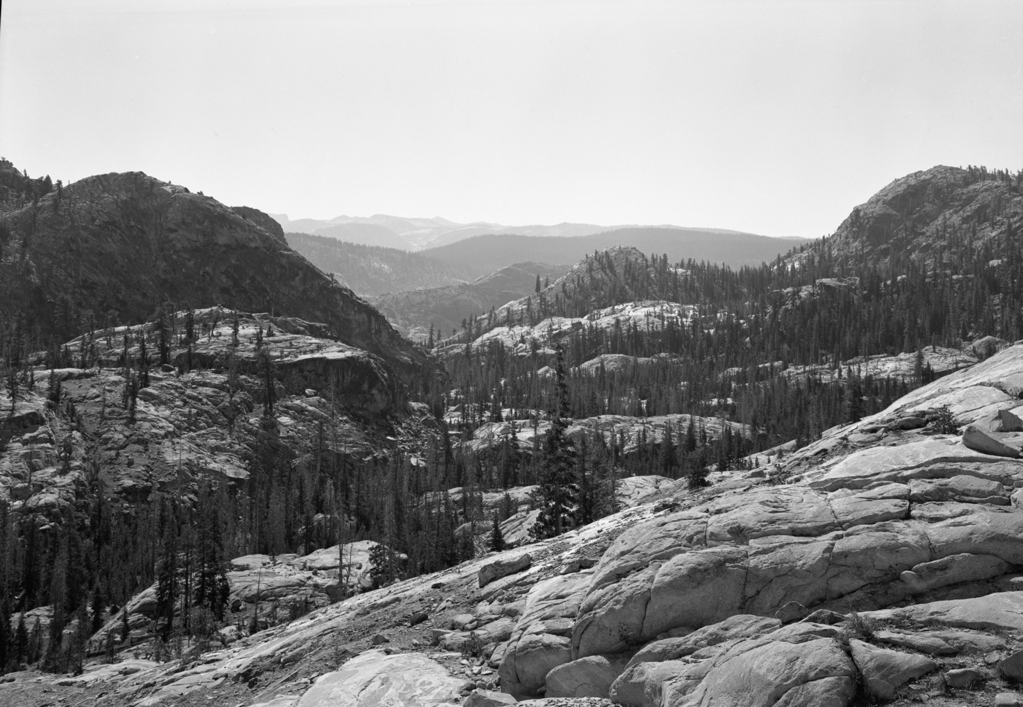 From trail up Tiltill Mountain, looking east