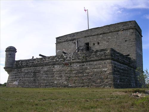 Views of Fort Matanzas National Monument in January 2008