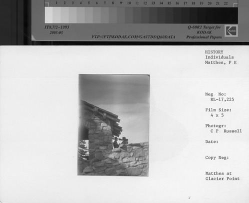 Matthes at Glacier Point