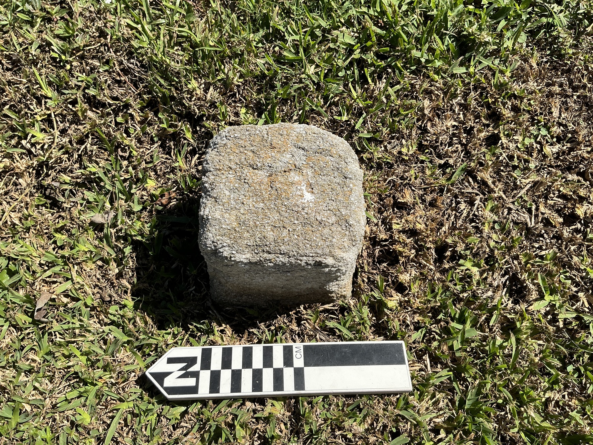 Extra image of flat marble marker