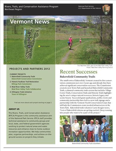 RTCA 2012 Vermont News