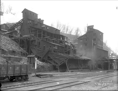 A0063-A0067--Avondale, PA--Avondale Breaker and company houses--[1905.05.06]