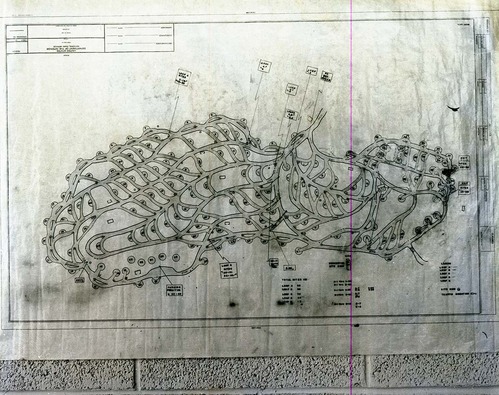 Campground map for South Campground plan for control of camping.