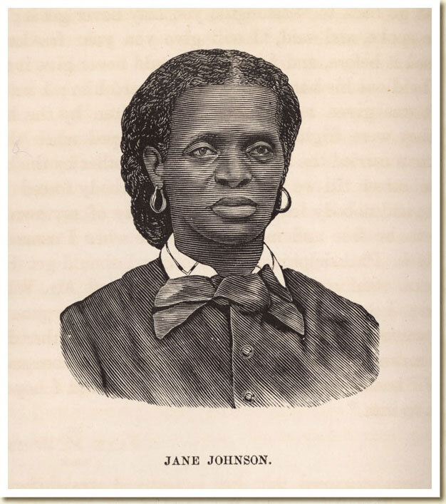 Engraving of Jane Johnson