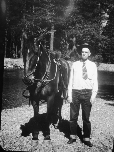 D.A. Miller came in 1930 & worked as a NPS blacksmith (after Bruschi). copied by Robert Barbee. copied 1964