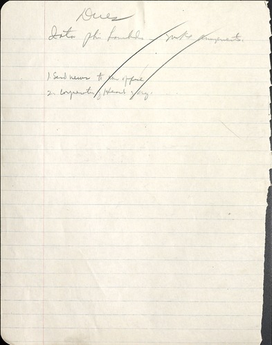 National Council of Negro Women, Meeting Minutes