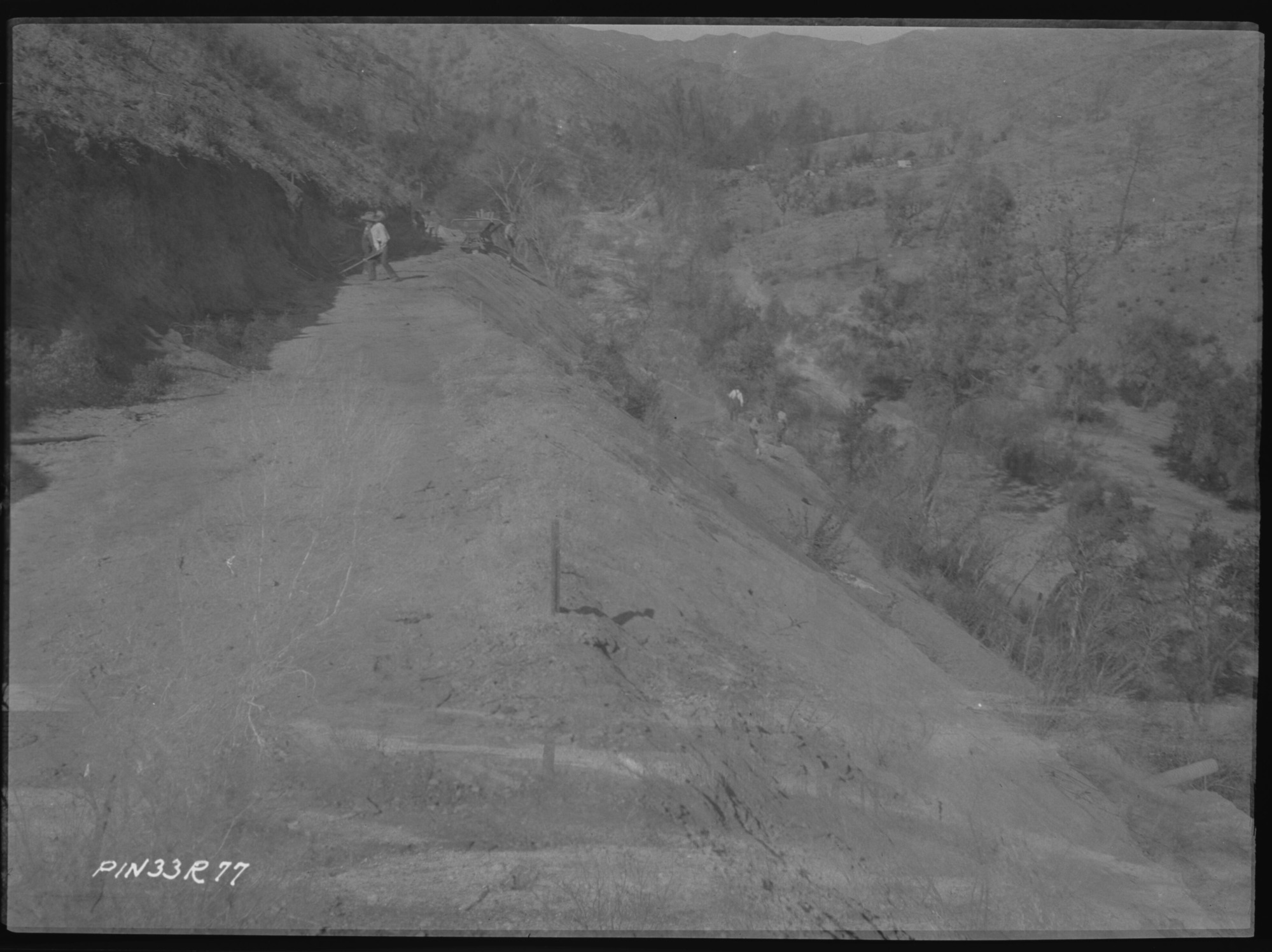 Bear Gulch Entrance Road Construction