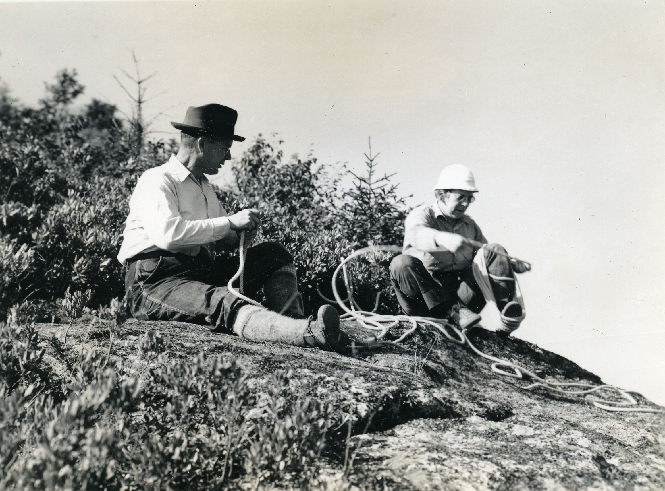 ROCK CLIMBING - NEAR THE TOP