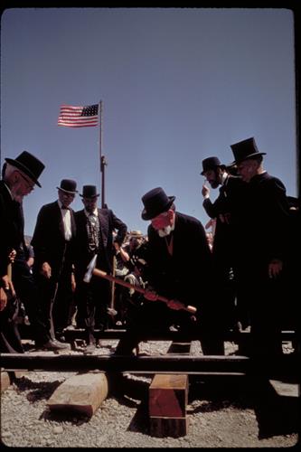 Views of Golden Spike National Historical Park, Utah
