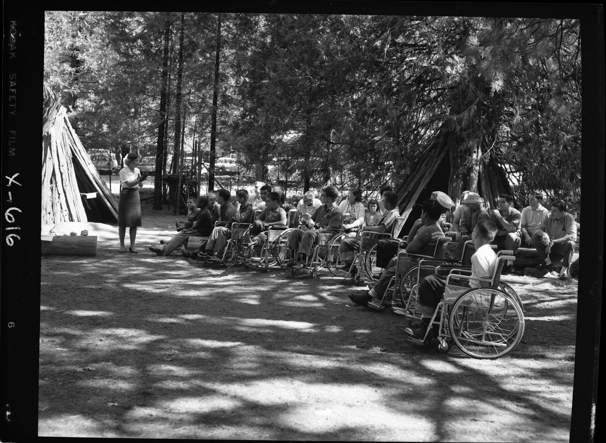 Interpretive program for handicapped youths from Oakland, CA
