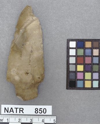 NATR     850 -- Ledbetter Cluster projectile point