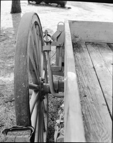 Army wagon obtained from GSA Portland