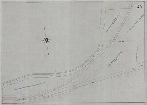 52433.LK--Property Map--Morris and Essex Railroad--Mount Tabor to Dover, NJ