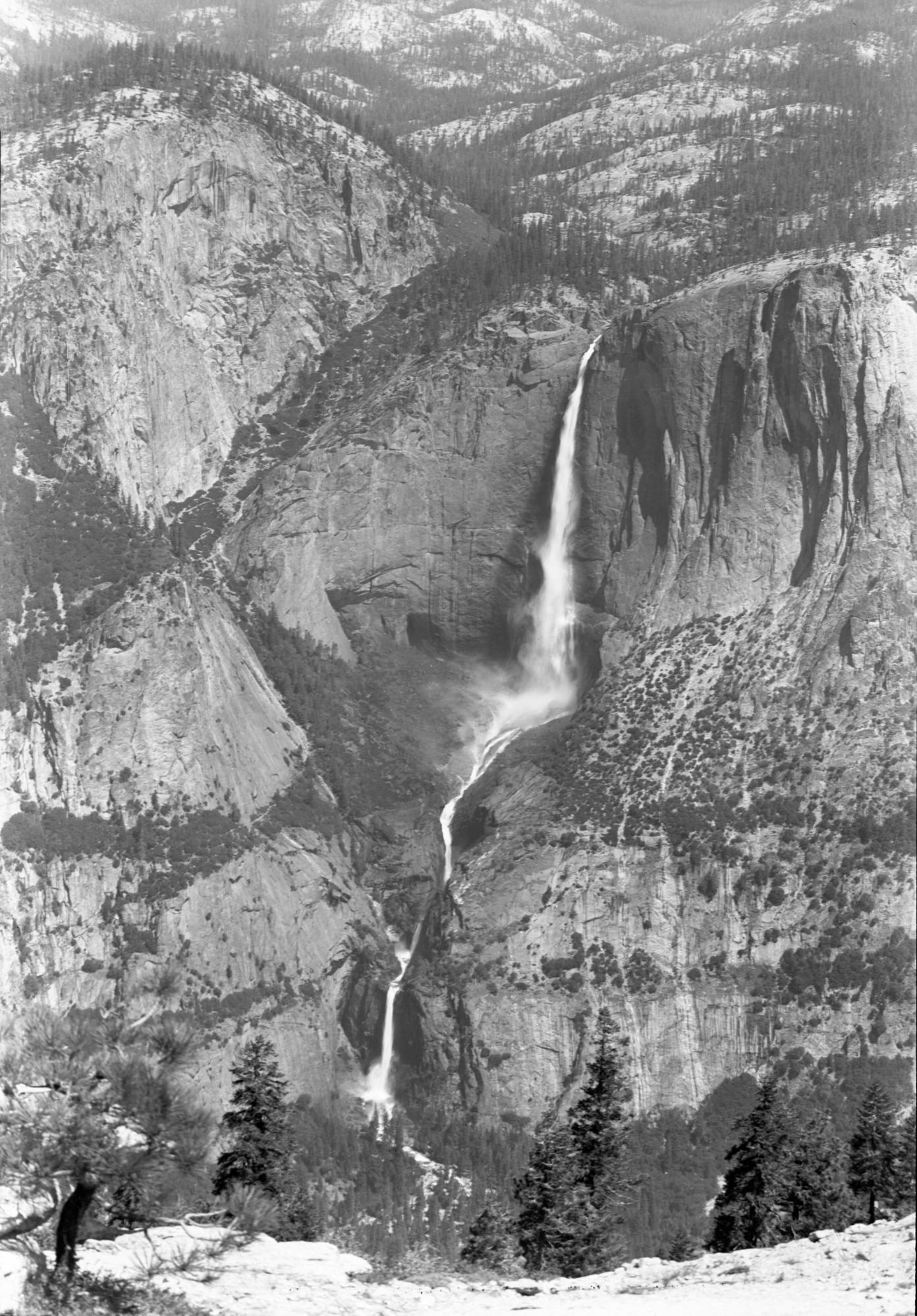 Falls from Sentinel Dome.