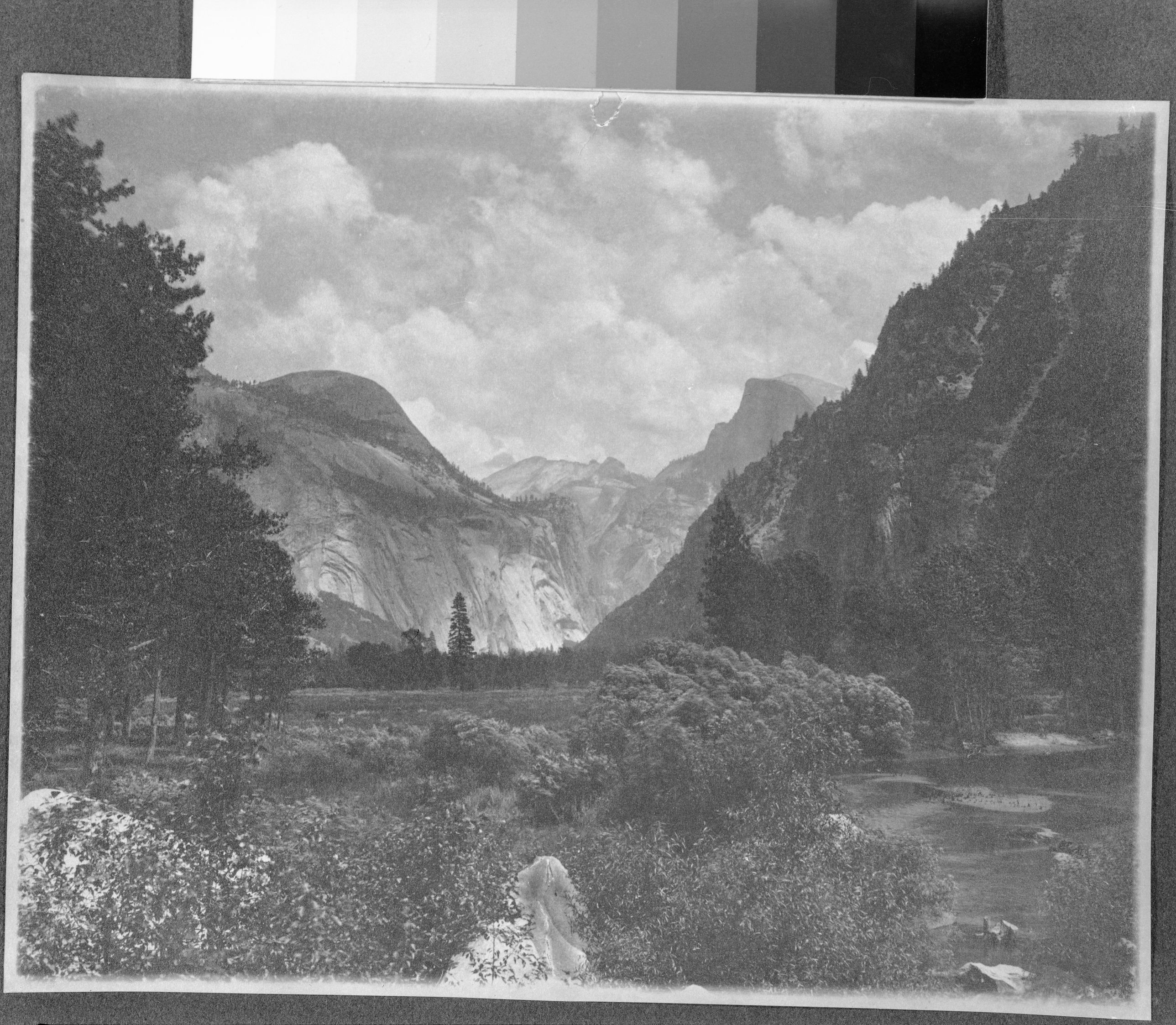 Copied form the photo album of Robert Lindsey, who worked on the Yosemite Valley survey as a civil engineer. Copied Oct. 1983 by Michael Dixon.