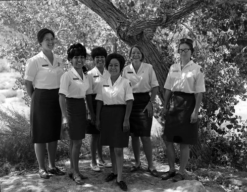 Uniformed women at Zion, 1969.