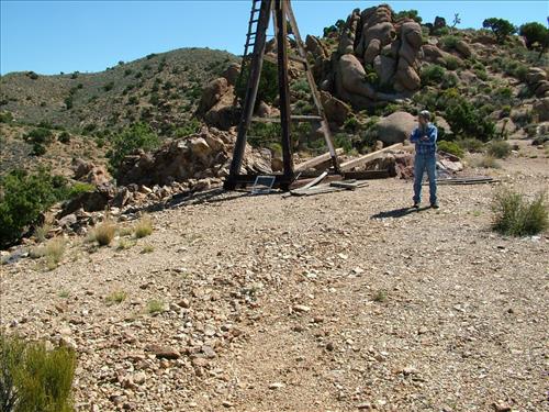 Copper Camp Group of claims is in the Ivanpah Mountains of Mojave National Preserve.