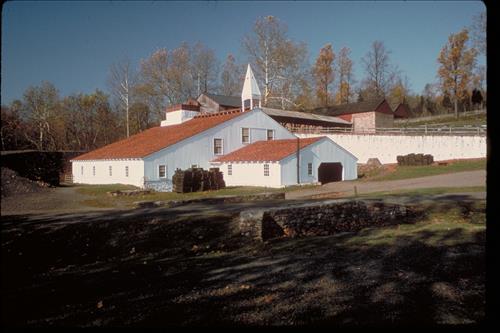 Structures and Views at Hopewell Furnace National Historic Site, Pennsylvania