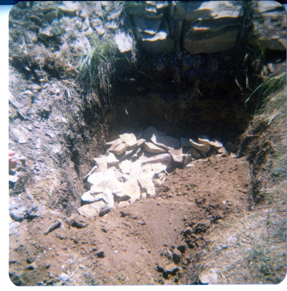 The sealing off of Sawmill Spring.