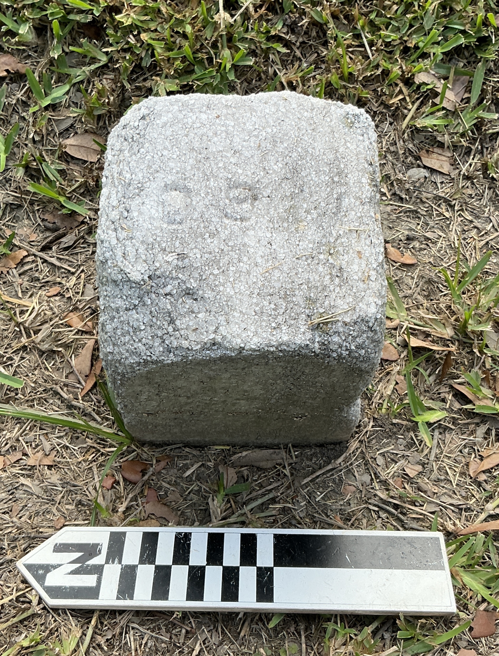 Extra image of flat marble marker