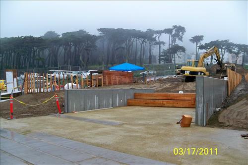 Lands End Lookout  Construction photos group 2