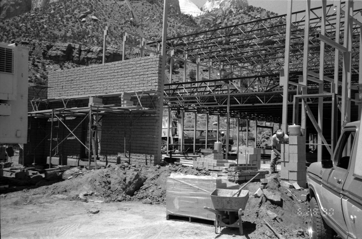 Construction of headquarters addition.