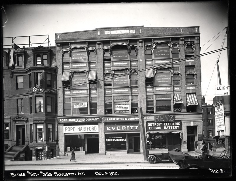 585 Boylston Street, 1912