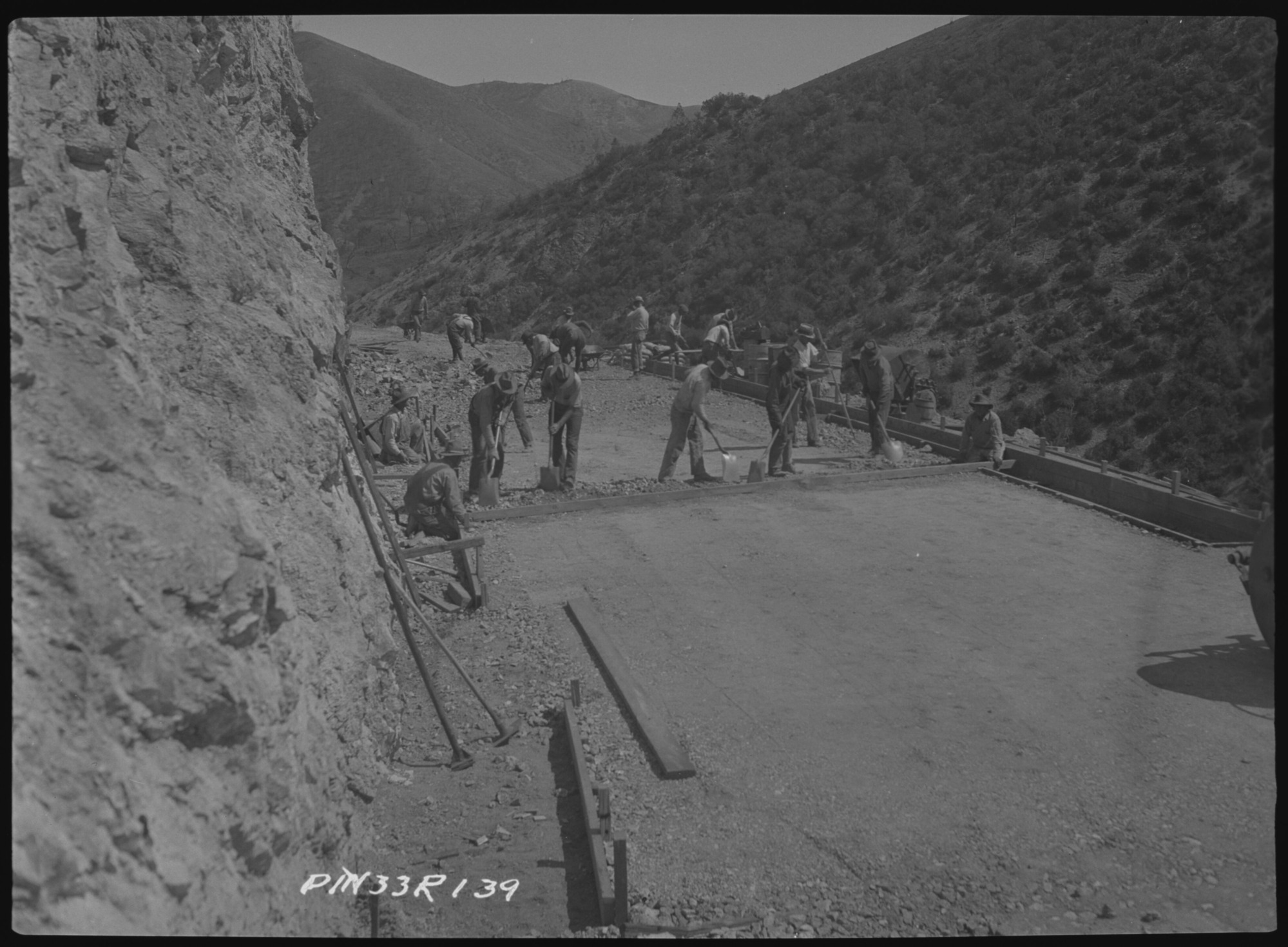 Bear Gulch Entrance Road Pavement