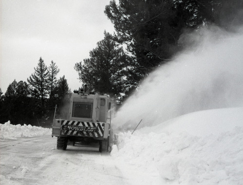 (Scene of Snow Vehicle)