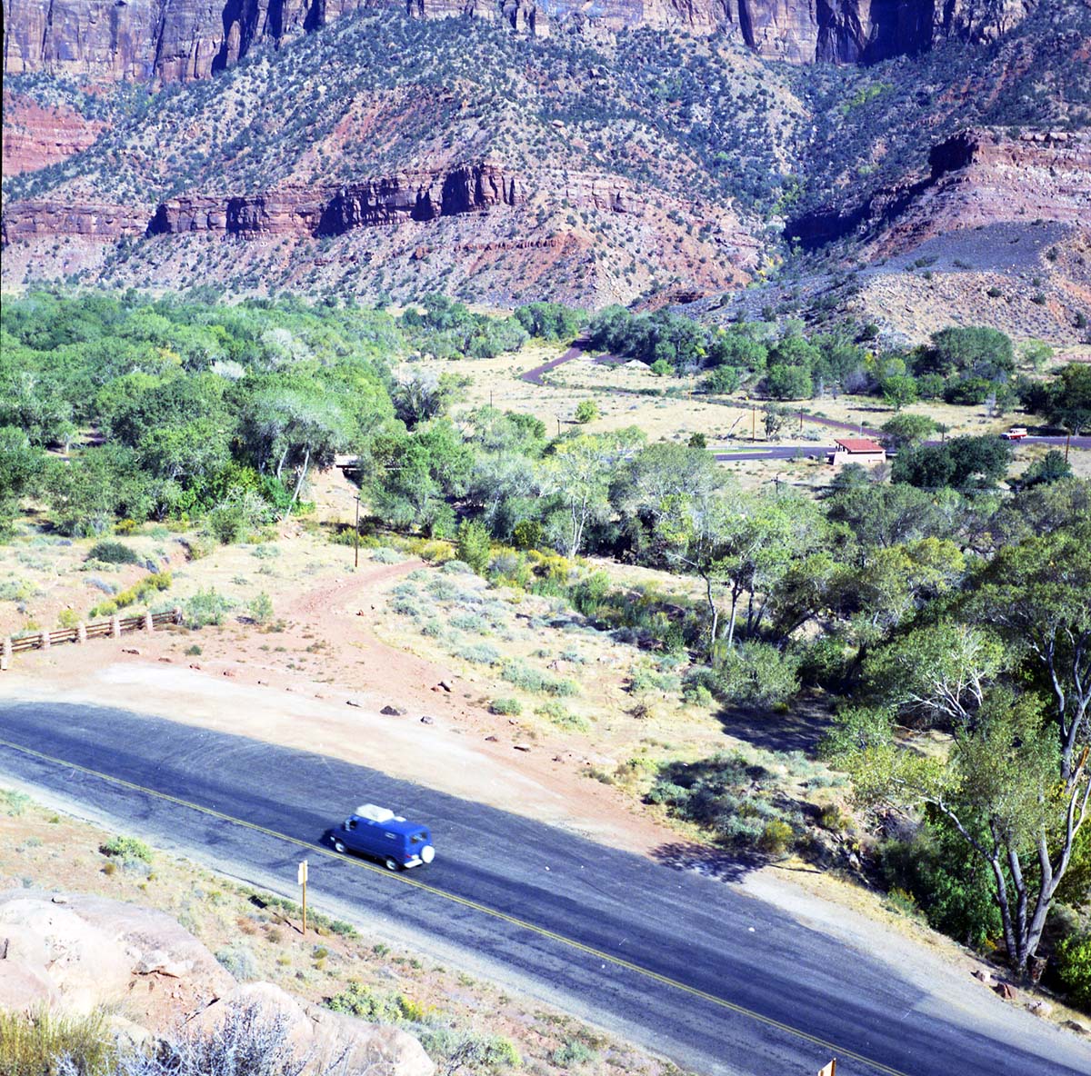 The South Entrance Zion Natural History Association (ZNHA) property being donated to Zion National Park, used in Environmental Impact Statement (EIS) process.