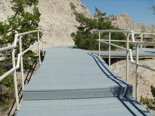 BADL Facility Management Collection: Rehabilitation of Cliff Shelf Trail by ARRA Funded Trail Crew at Badlands National Park - Part 2