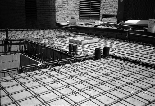 Construction of headquarters addition.