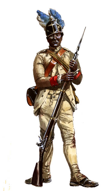 Private, Rhode Island Regiment, Yorktown Campaign of the American Revolutionary War.