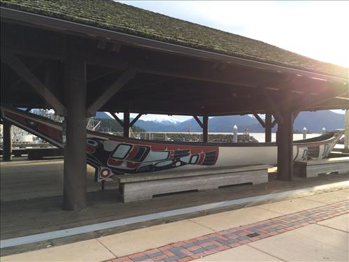 1967 Commemorative Canoe Carved for Sitka Chamber of Commerce