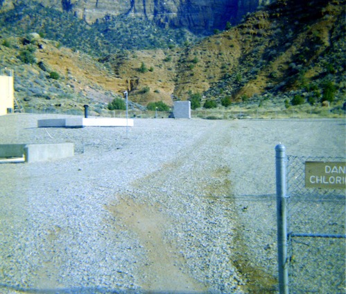 Sewer treatment plant.