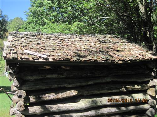 Johnson Farm structures, Blue Ridge Parkway, MP 85.2, September 2013