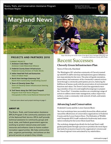 RTCA 2010 Maryland News