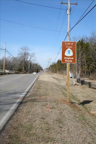 Trail of Tears Road Signs