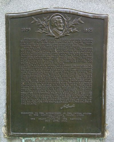 Woman's Relief Corps Logan's Order Monument