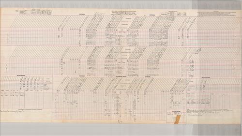 Dispatcher Sheets--Scranton Division--DL&W Railroad [1952.03.16-1952.03.25]