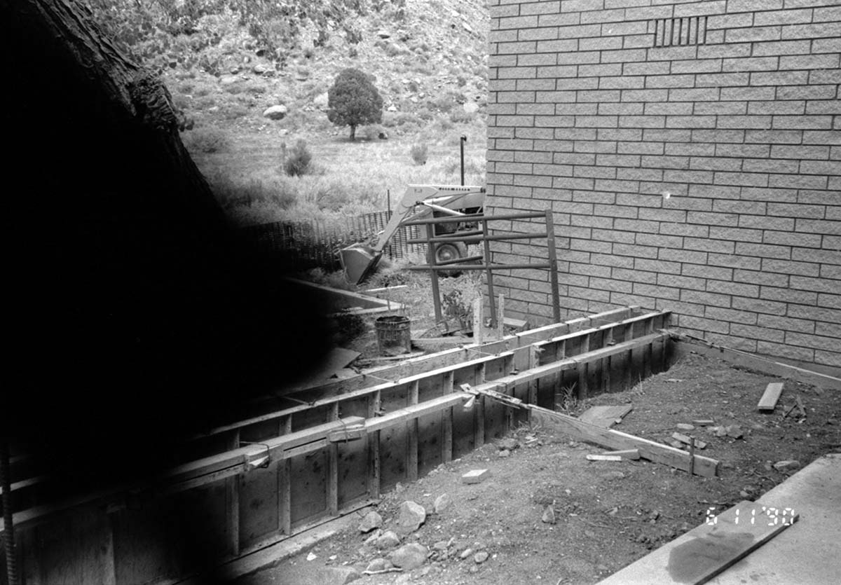 Construction of headquarters addition.