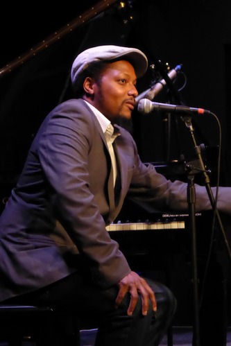 Jesse McBride interacting with audience