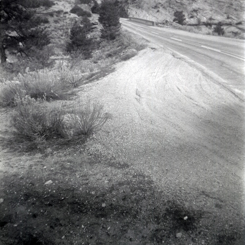 East side road repair and turn out construction.