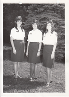 Susan D. Fleisher, Arlene C. Opalinski and Madeleine E. Sloane [grandchild of Madeleine Edison Sloane and great grandchild of Thomas Edison?], working at Edison National Historic Site