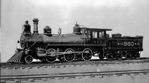 Baltimore & Ohio no. 0980 [2-6-0]