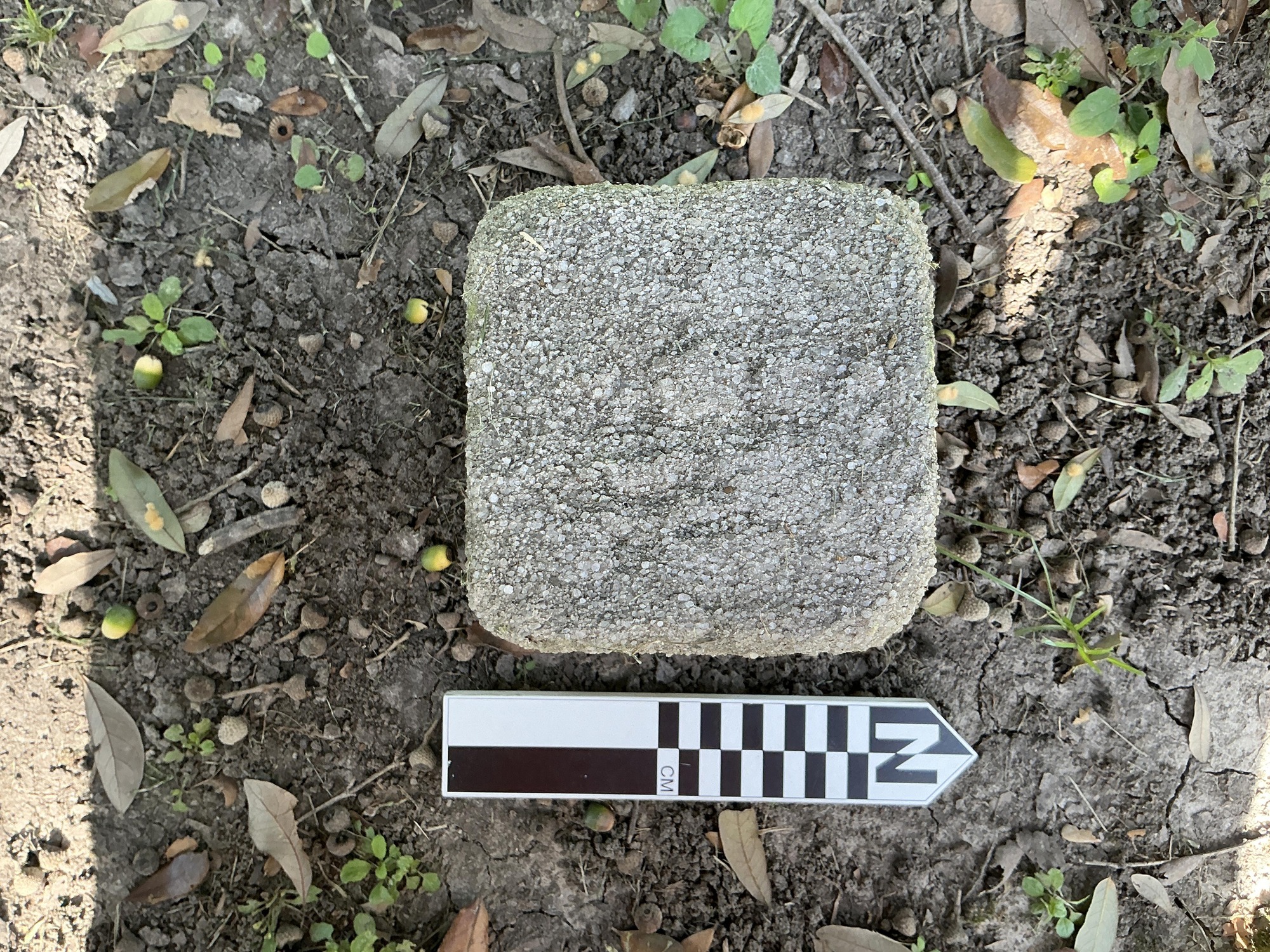 Extra image of flat marble marker